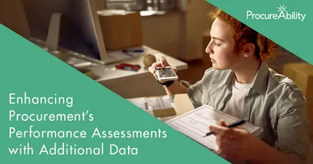 Enhancing Procurement Performance Assessments with Incentive Tracking and Supply Chain Data